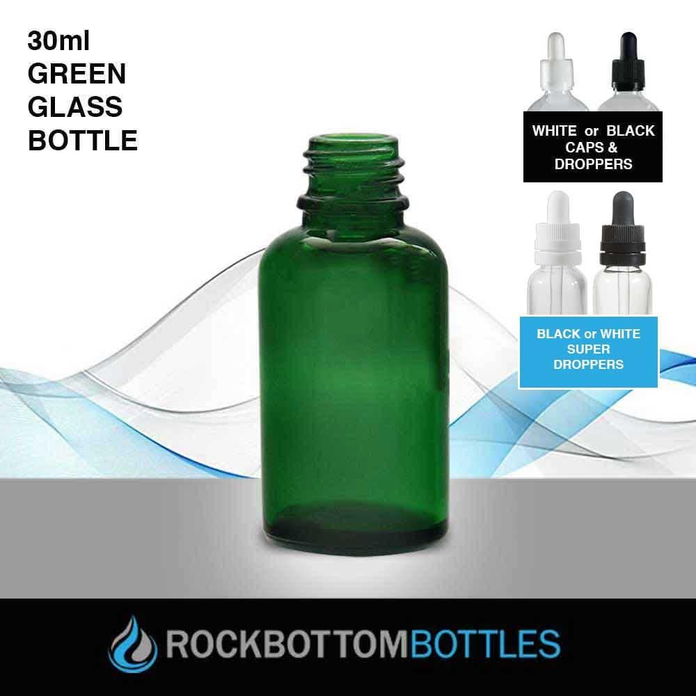 Download 30ml Green Glass Bottle