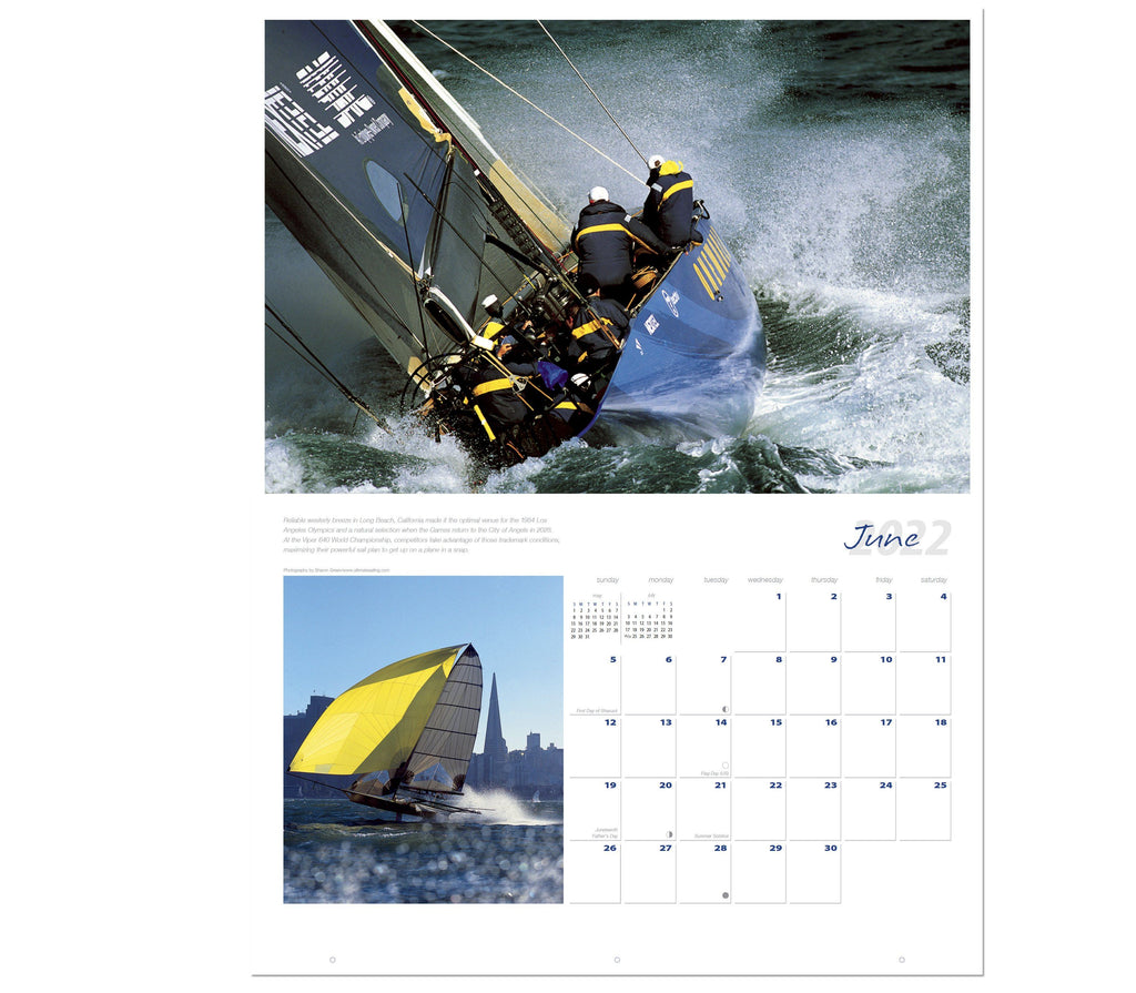 2022 ULTIMATE SAILING CALENDAR (***NOT 2023***) Ultimate Sailing