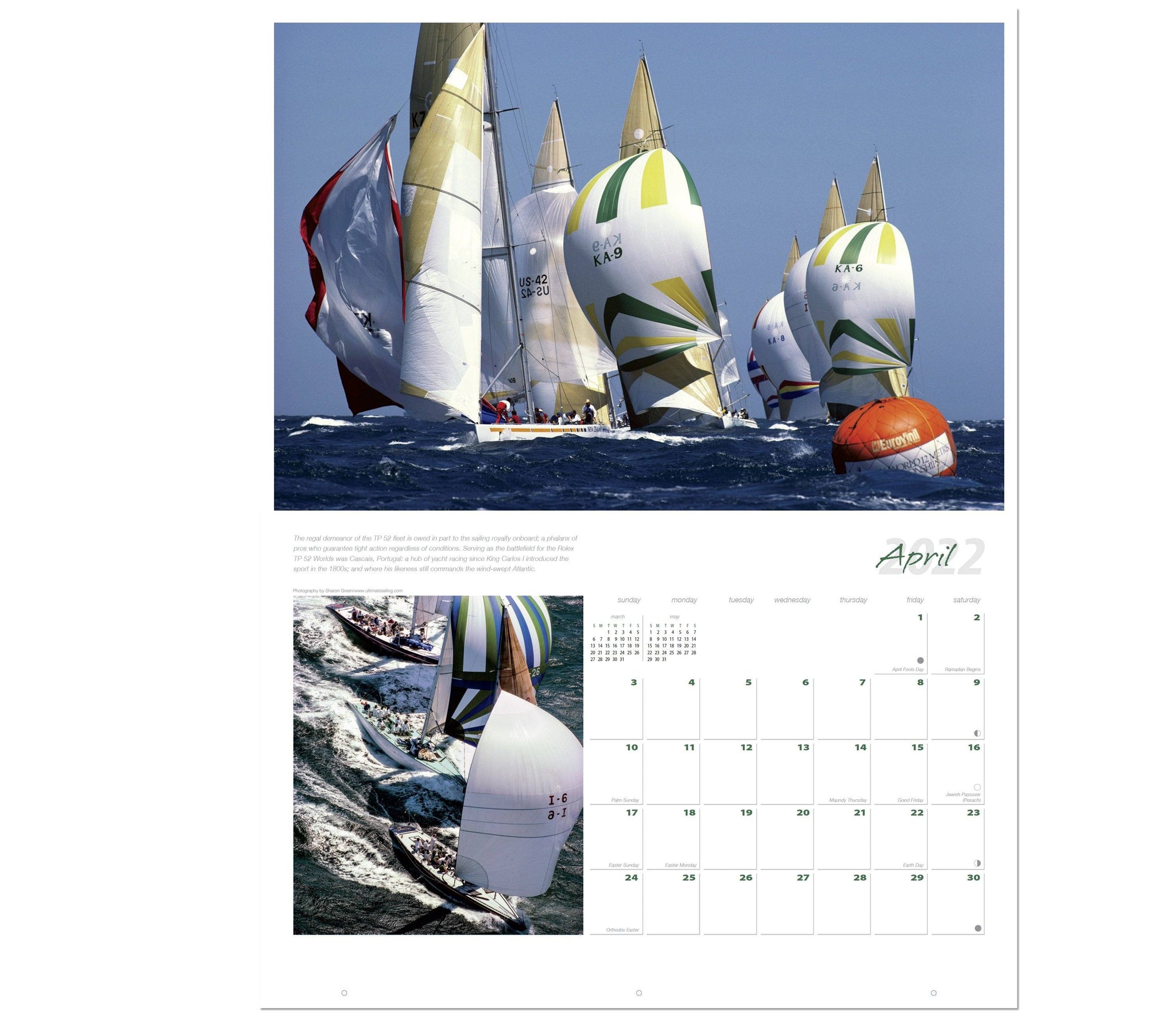 2022 ULTIMATE SAILING CALENDAR (***NOT 2023***) Ultimate Sailing