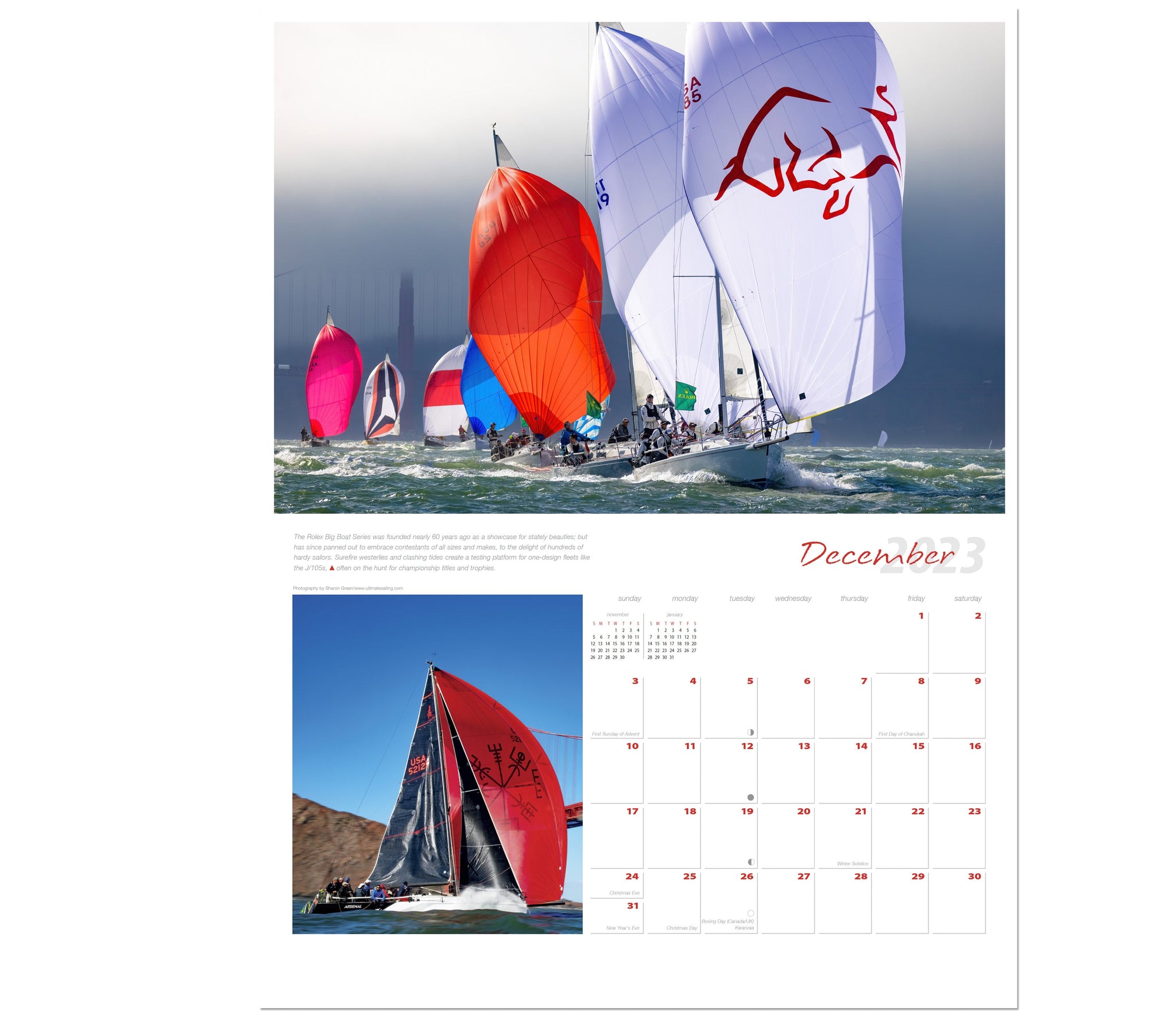 Sailing Calendar and Gifts Ultimate Sailing