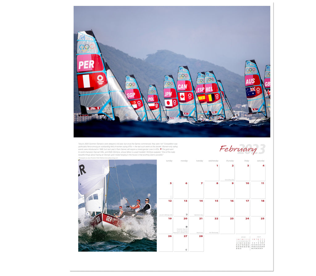 Sailing Calendar and Gifts Ultimate Sailing