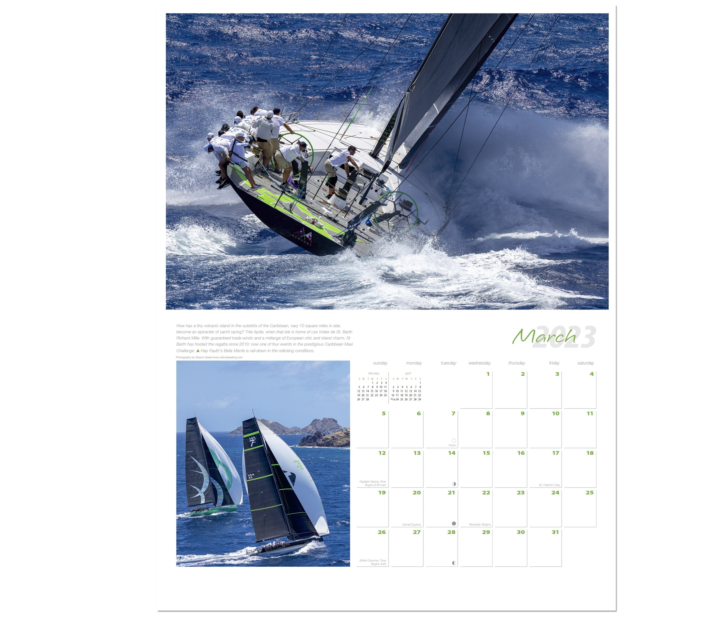 Sailing Calendar and Gifts Ultimate Sailing