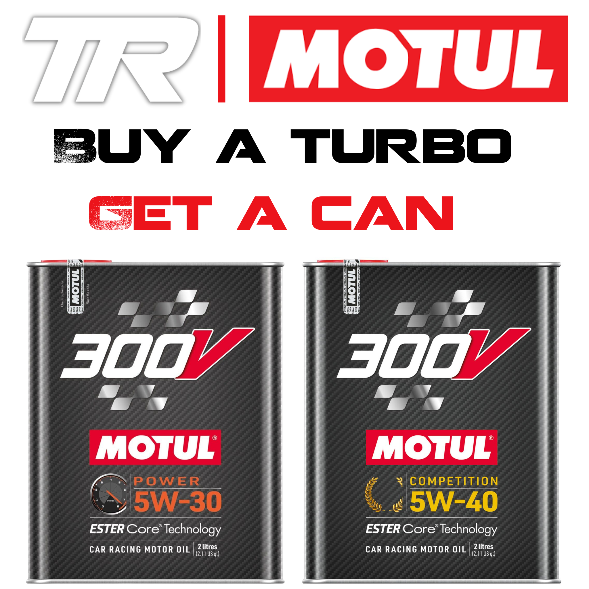 TR TD05-20G Turbo for Subaru WRX 2002-2007 & STI 2004-2020 and Motul 3