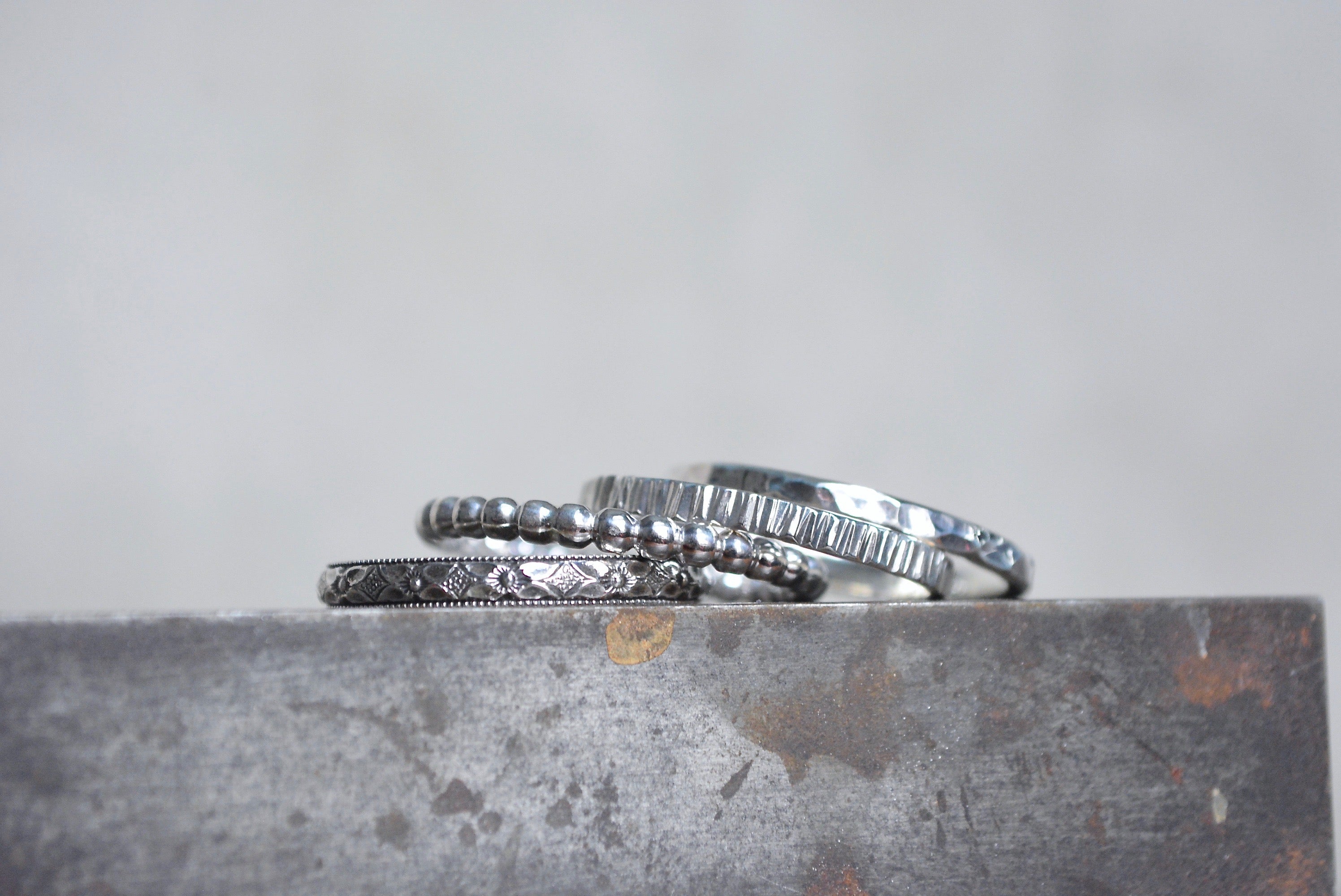 Mixed Stacking Ring Set