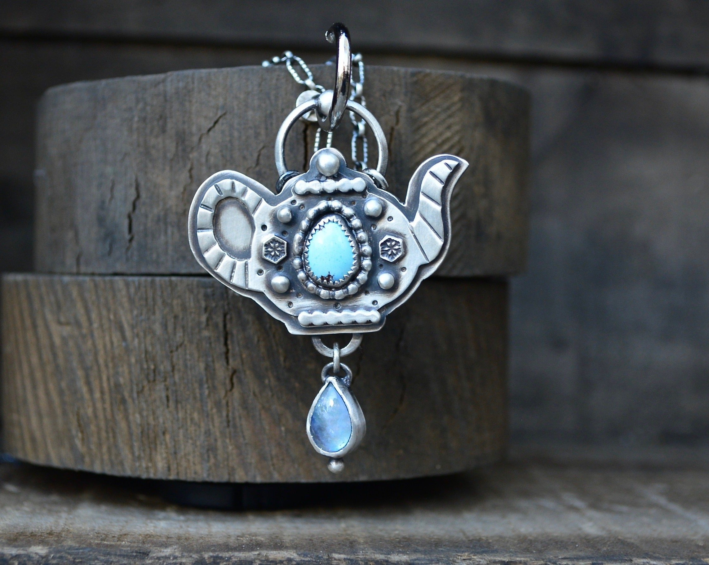 Cozy Teapot Necklace