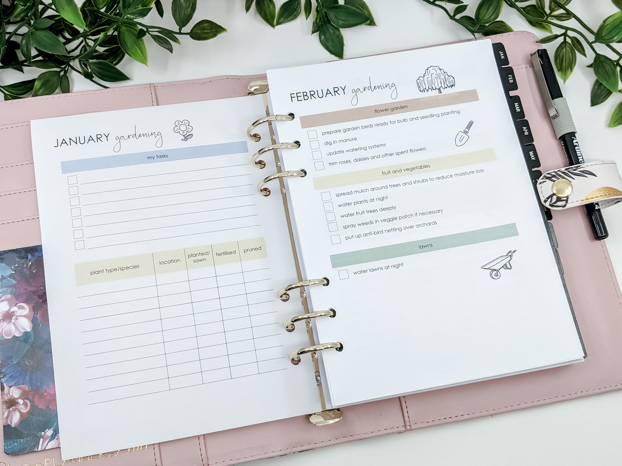 Meeting Notes: A5 Planner Inserts