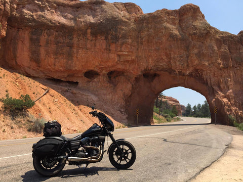 Original Garage Moto - Father and son bike trip, Québec to California on Harley-Davidson