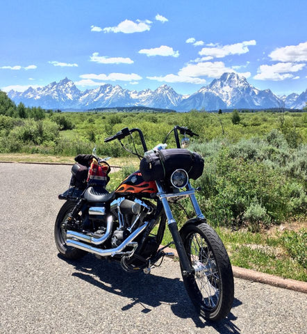 Original Garage Moto - Father and son bike trip, Québec to California on Harley-Davidson