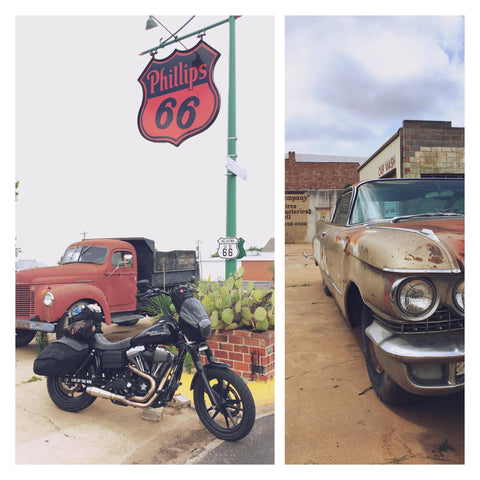 Father and son bike trip, Québec to California on Harley-Davidson