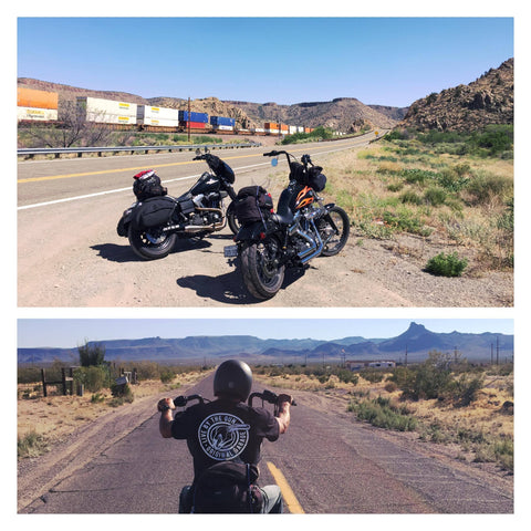 Original Garage Moto - Voyage à vélo père et fils, du Québec à la Californie en Harley-Davidson