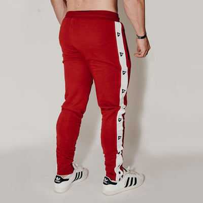 red jogger pants for mens