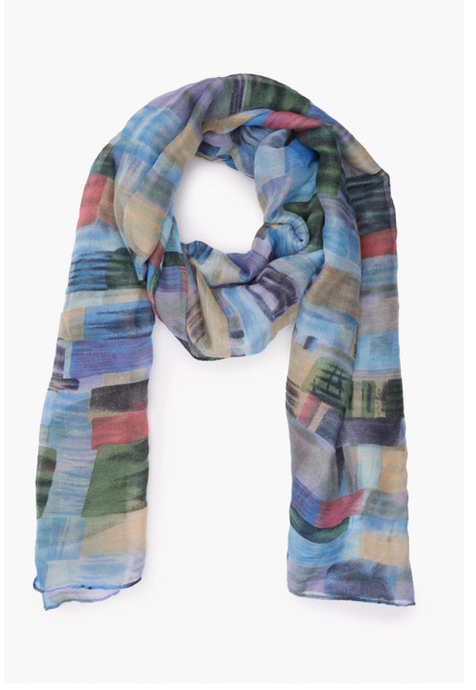 Fornash Blue H Style Scarf