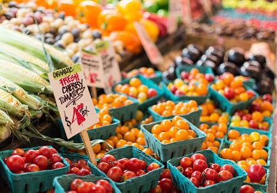 Reduce your waste, Farmers Market 