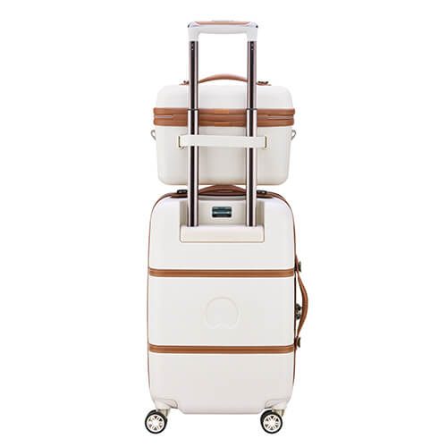 suitcase with matching vanity case