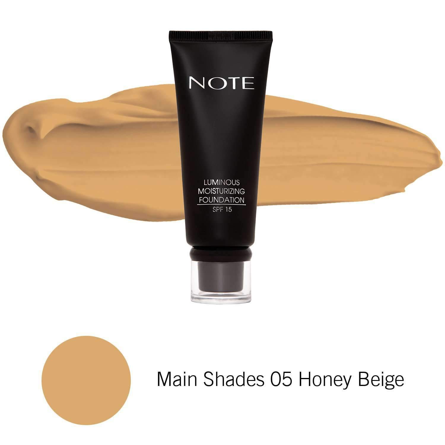 Note Beauty Luminous Moisturizing Foundation Note