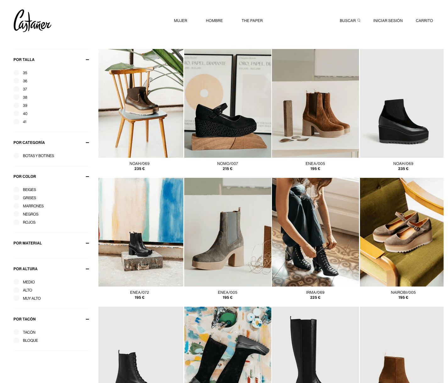 Castañer Shopify Plus