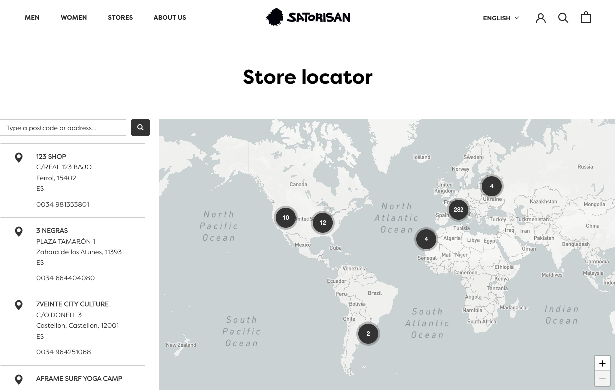 Satorisan Shopify Plus by OHDIGITAL