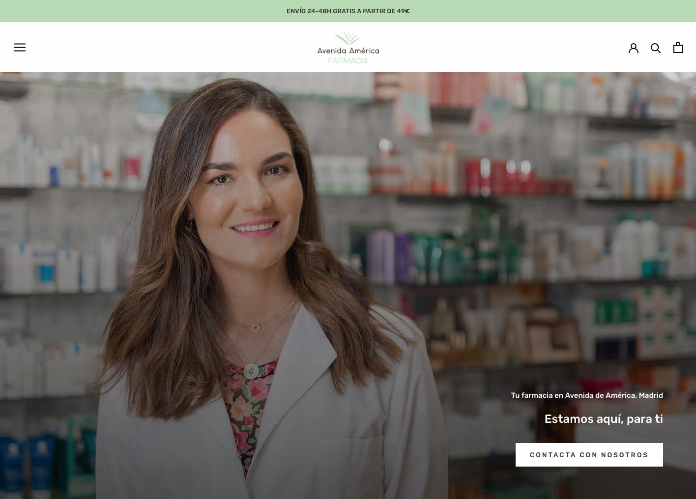 Tienda Online Shopify Farmacia by OHDIGITAL