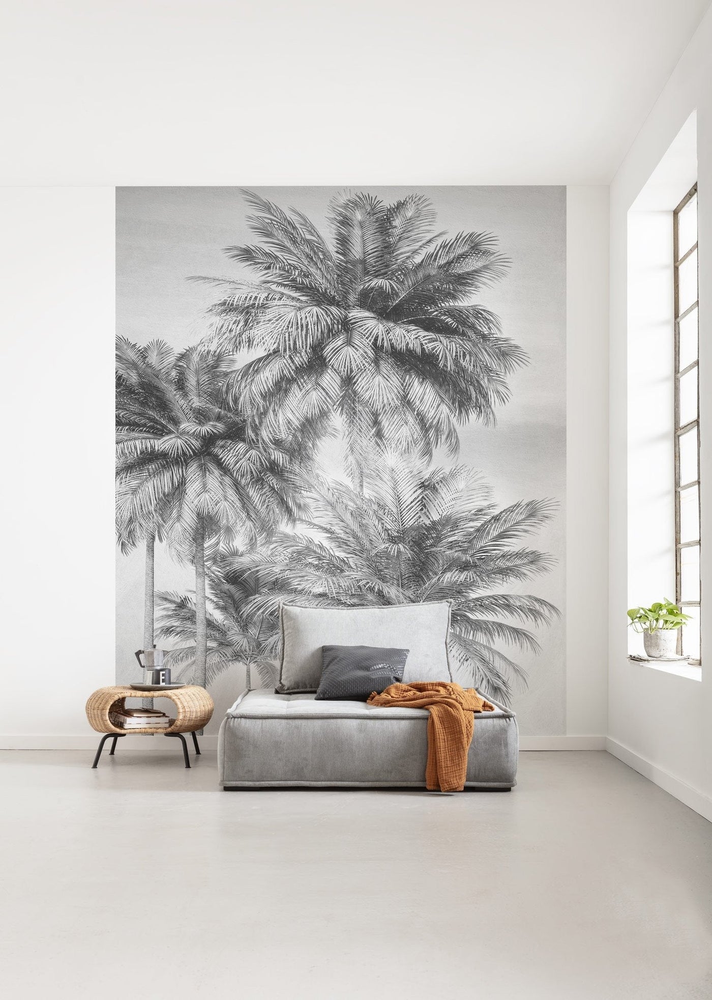 complicaties Verhuizer Kustlijn Coco Mural Wallpaper: Palm Wallpaper | Forest Homes