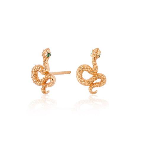 Snake Stud Earrings