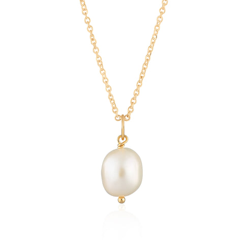 Baroque Pearl Necklace with Slider Clasp