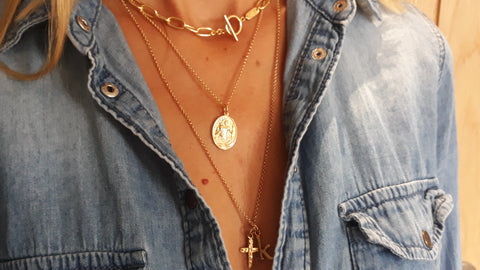 St Christopher Pendant necklace