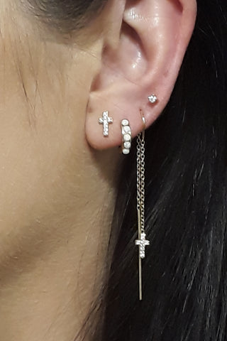 Scream Pretty Cross Earrings