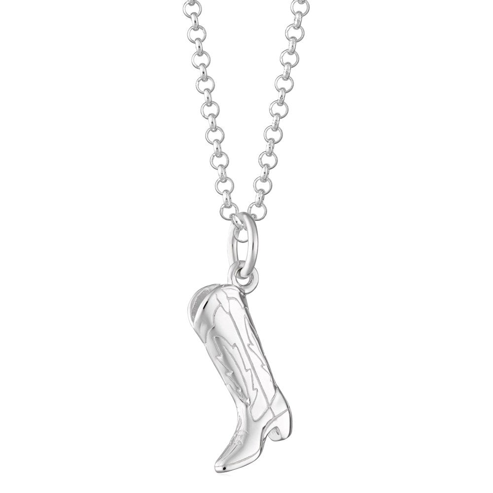 Cowboy Boot Necklace