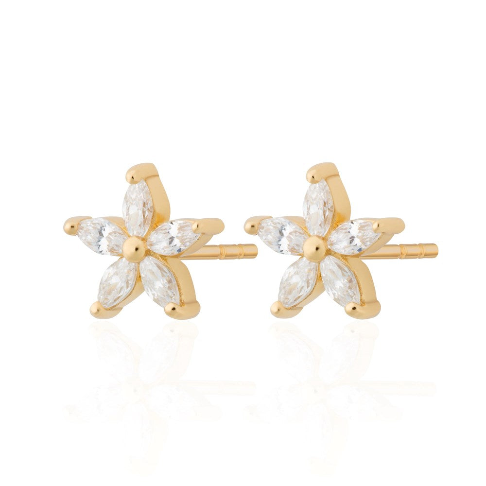 Hannah Martin Teeny Flower Stud Earrings