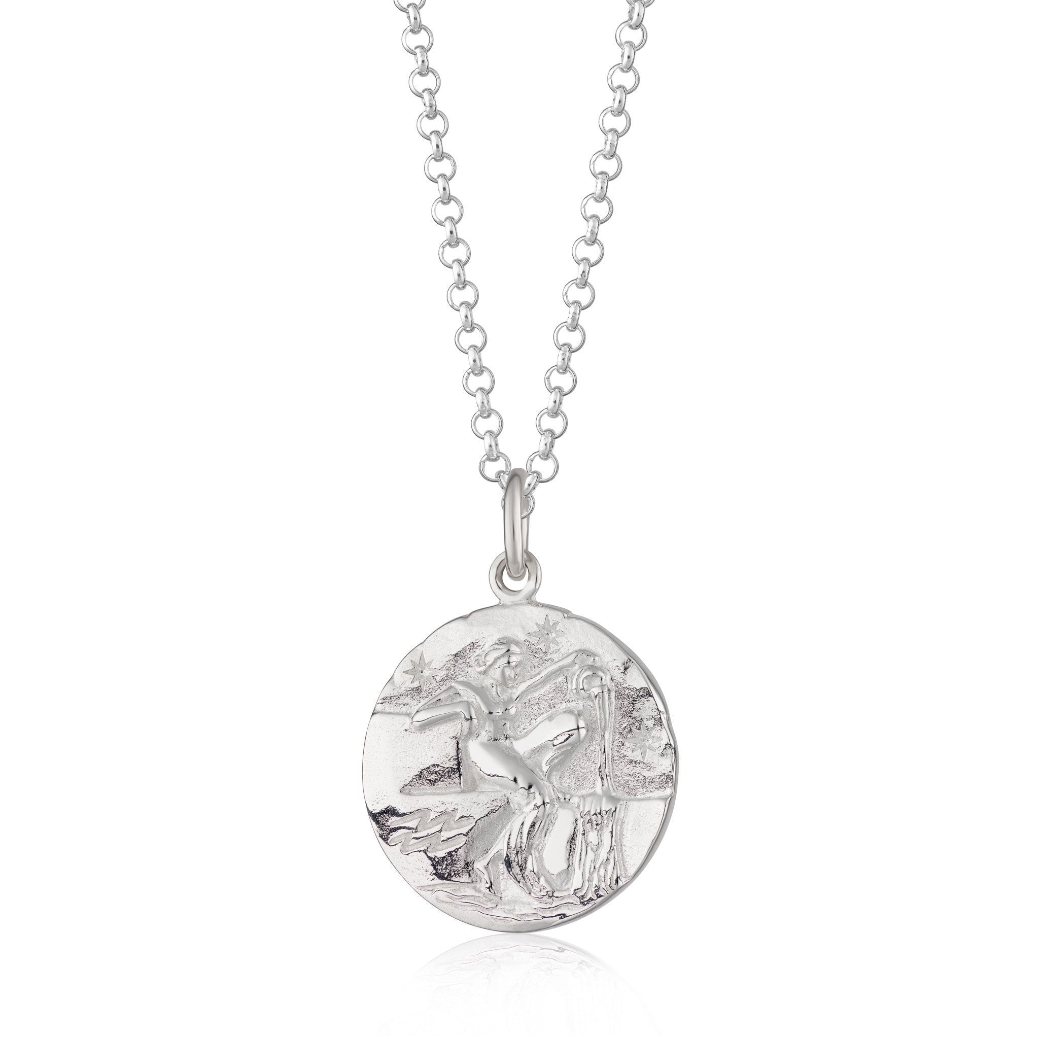 Aquarius Zodiac Necklace