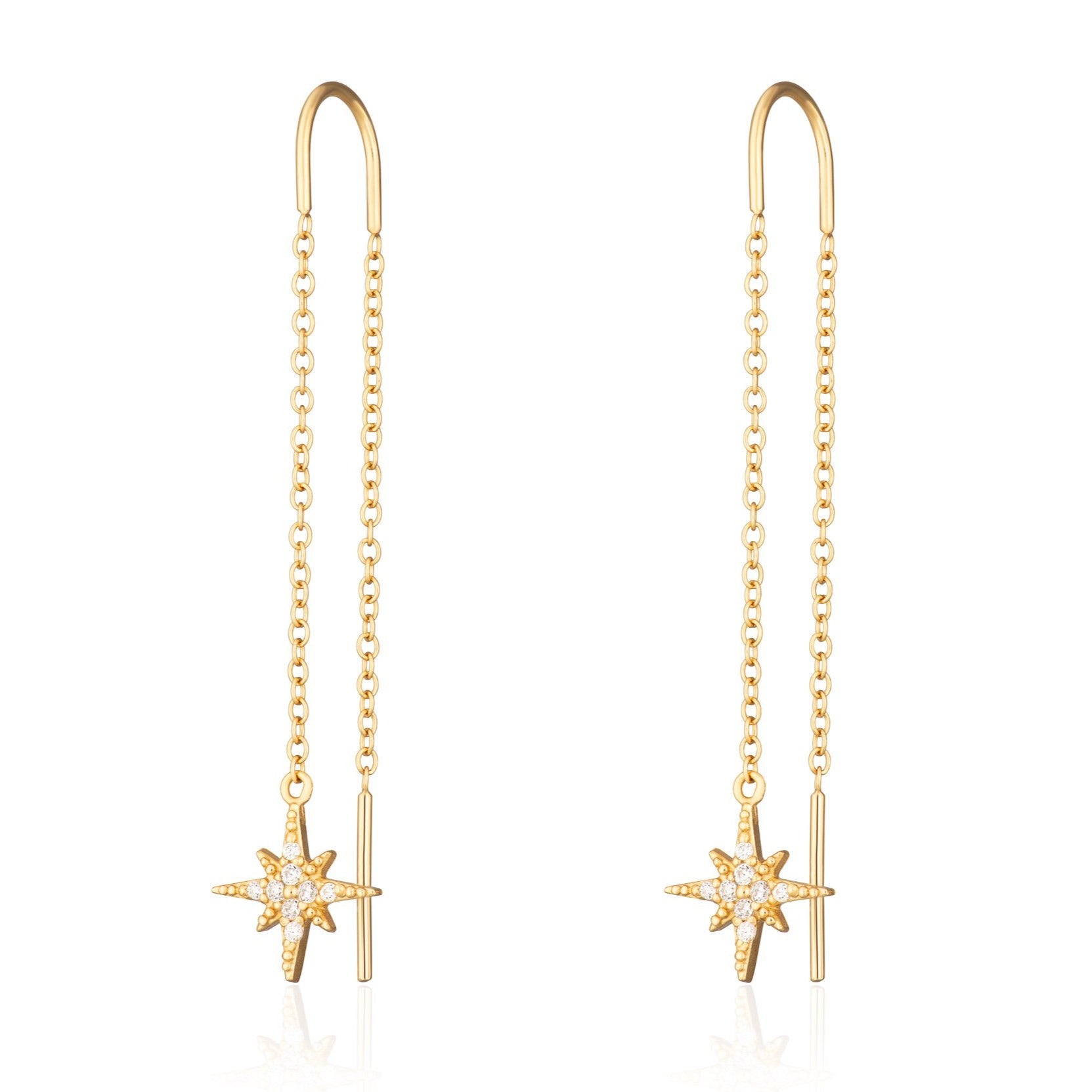 Starburst Threader Earrings