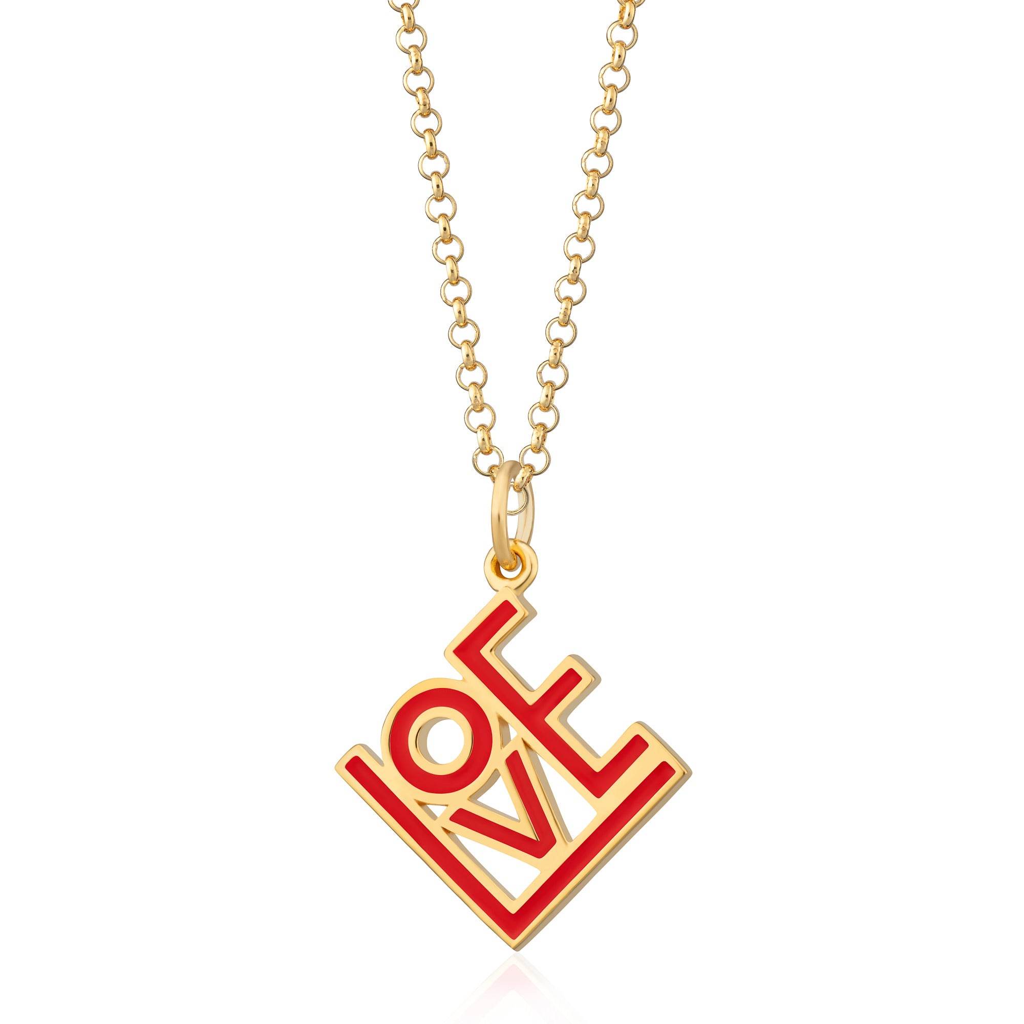 LOVE Necklace (Red)