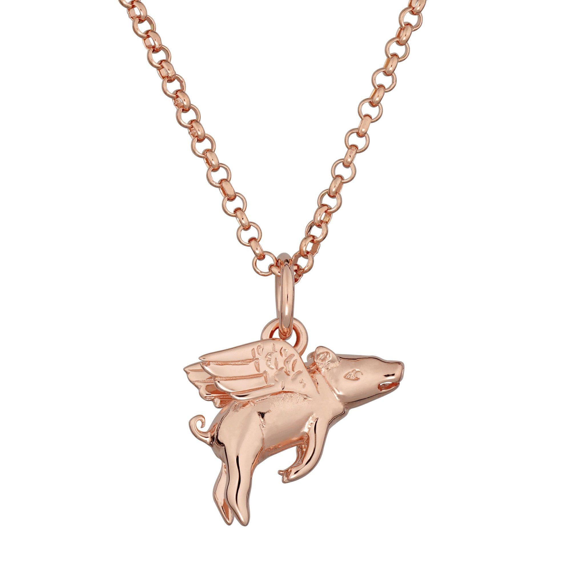 Flying Pig Necklace