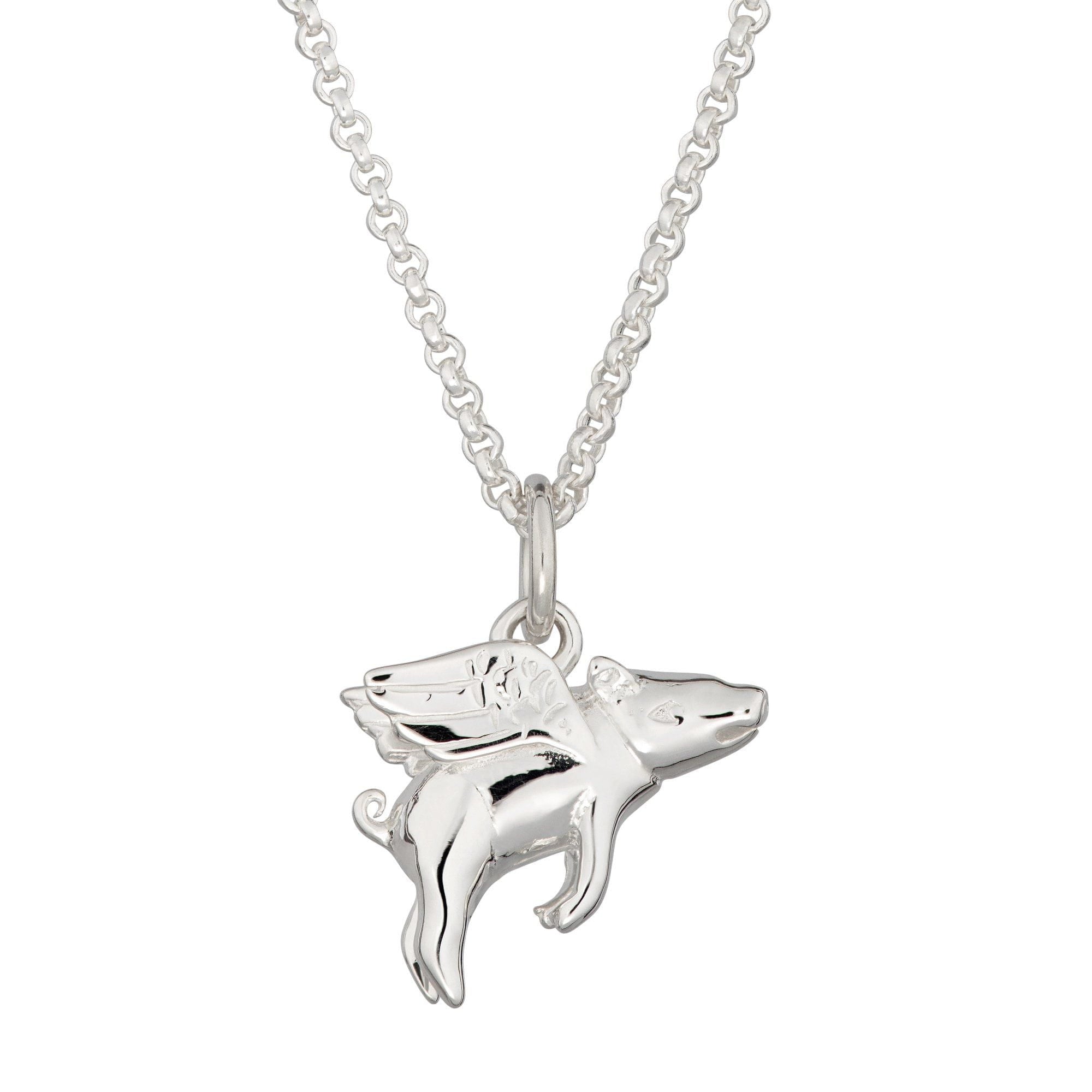 Flying Pig Necklace