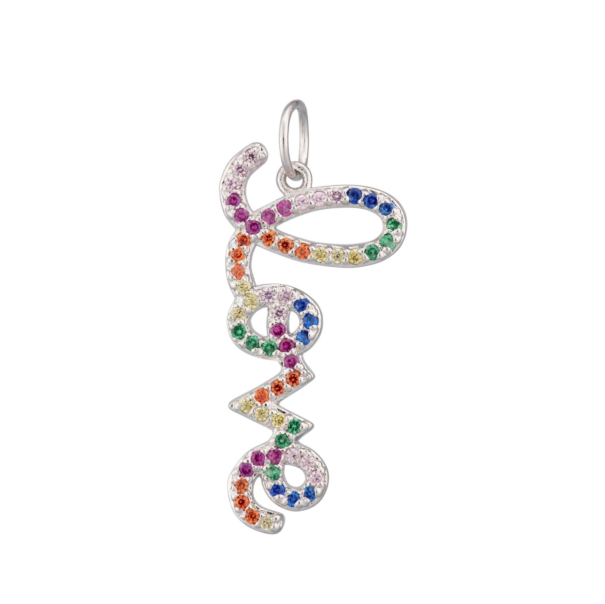 Rainbow Love Charm