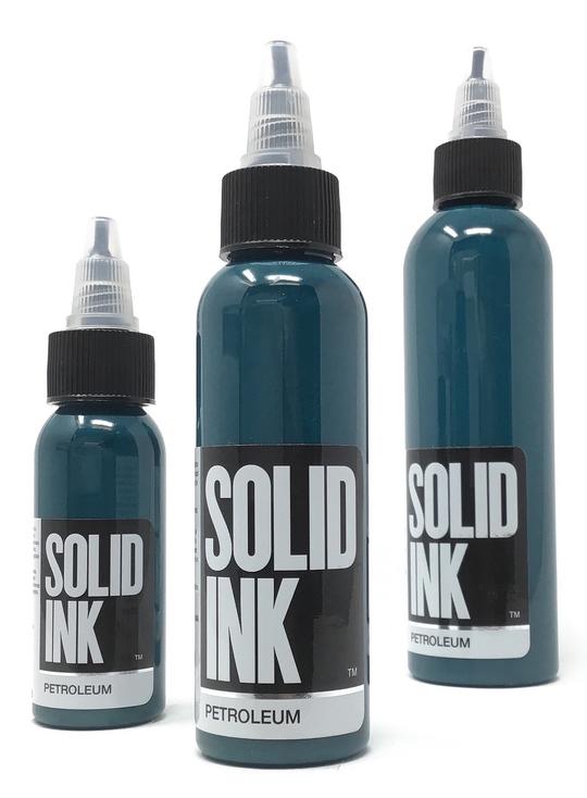 Solid Ink Petroleum - Tattoo Ink - FYT Tattoo Supplies Canada