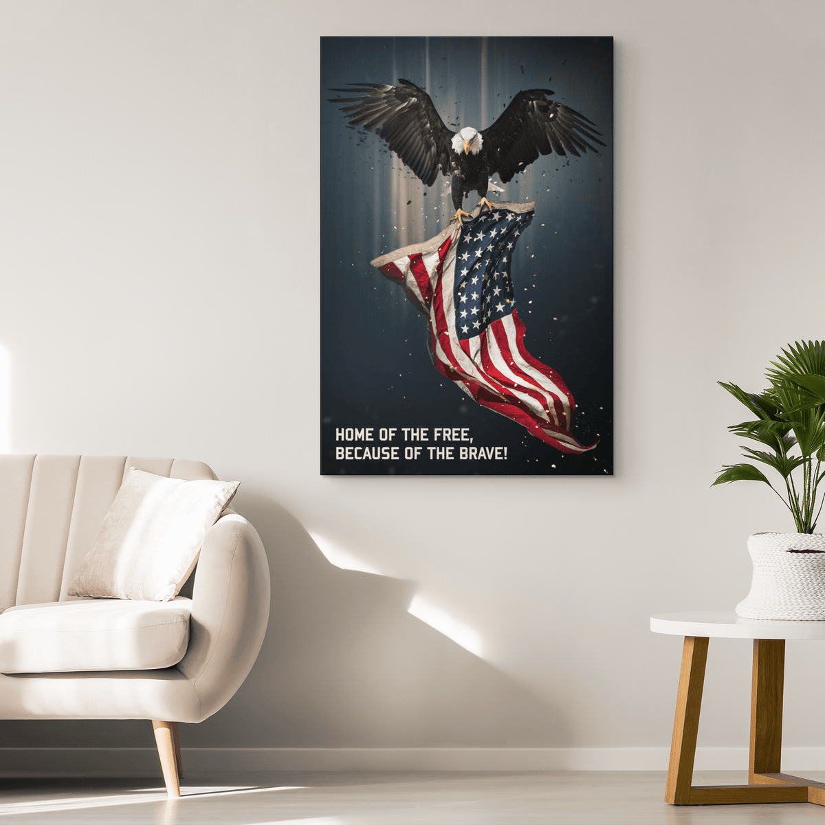 Louis Vuitton American Flag  Motivational Wall Art – EPIK Canvas