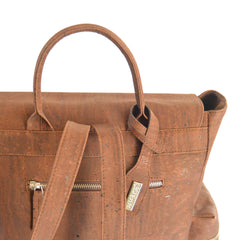 Artelusa brown cork backpack