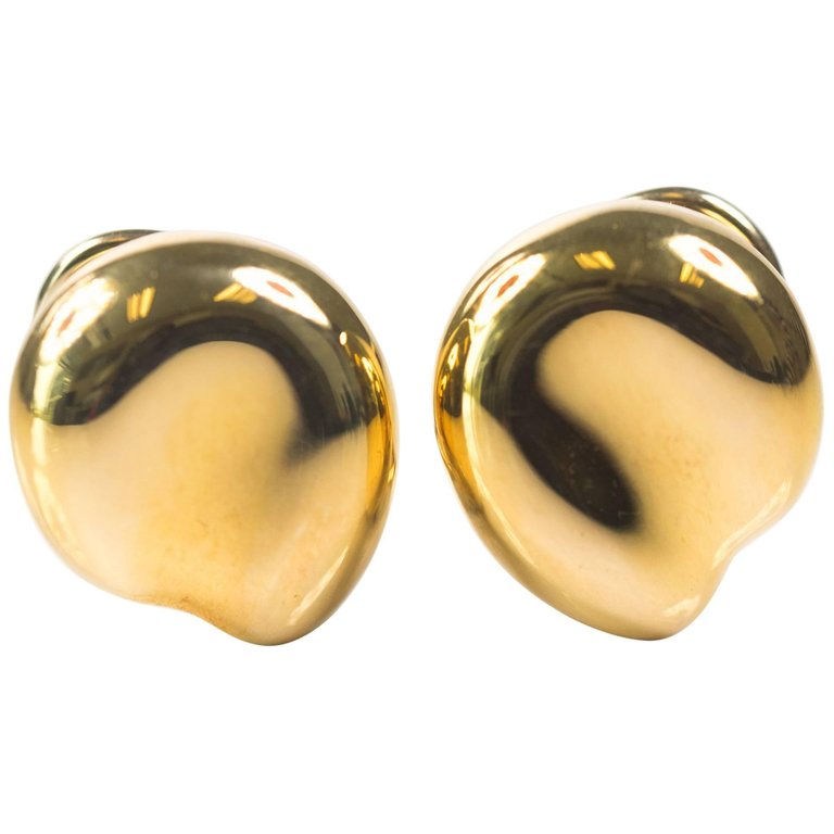 elsa peretti gold earrings