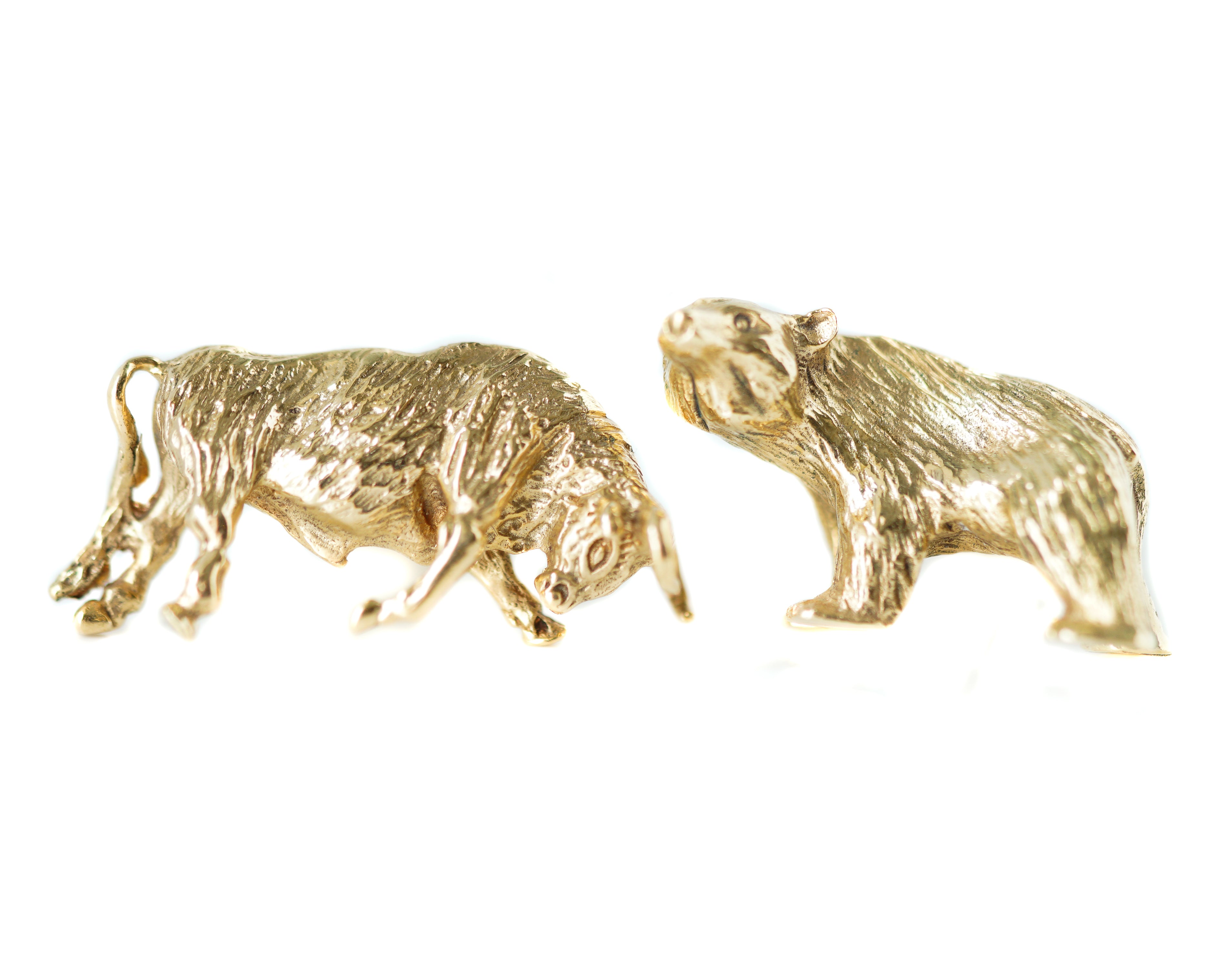 tiffany bull and bear cufflinks