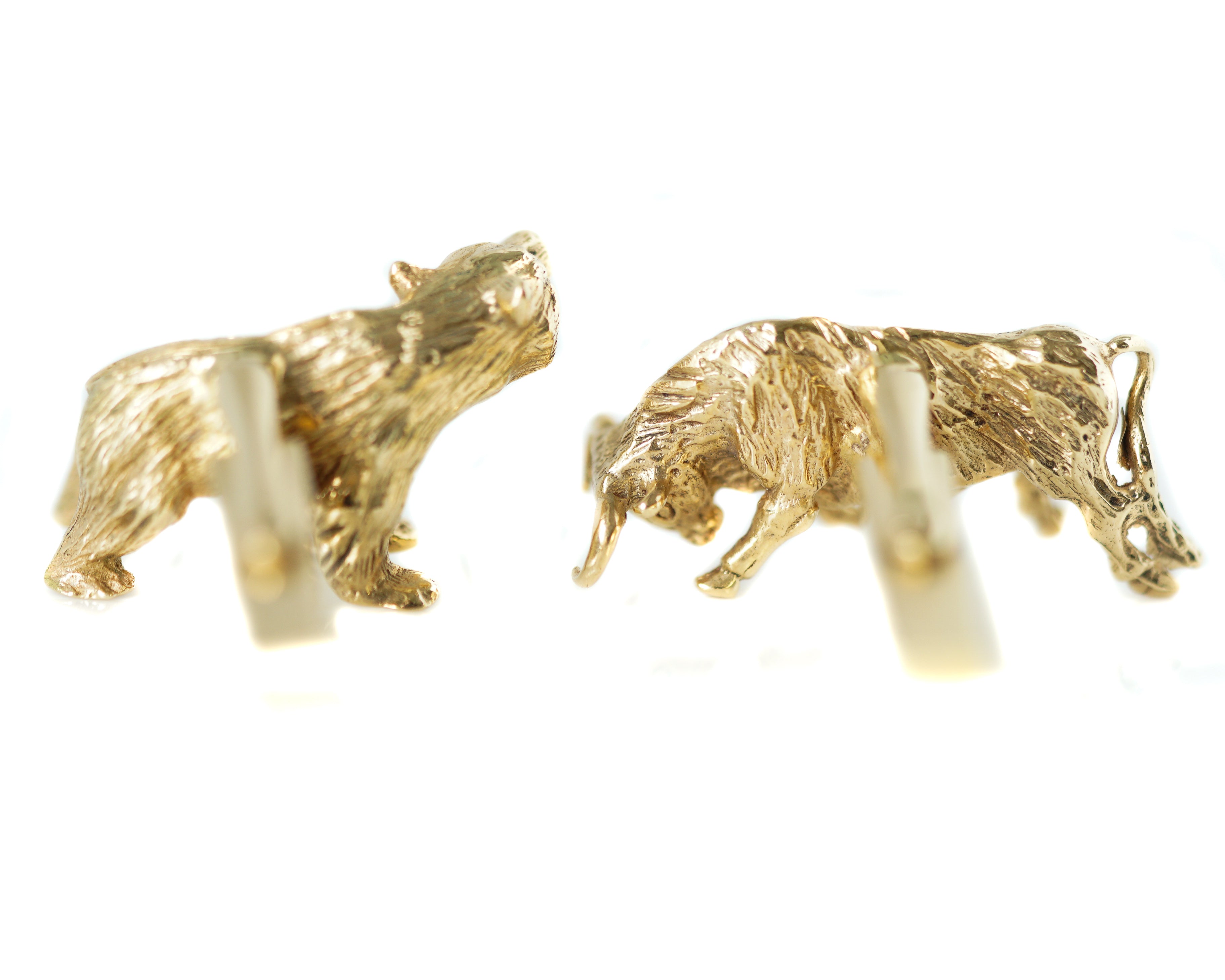 tiffany bull and bear cufflinks