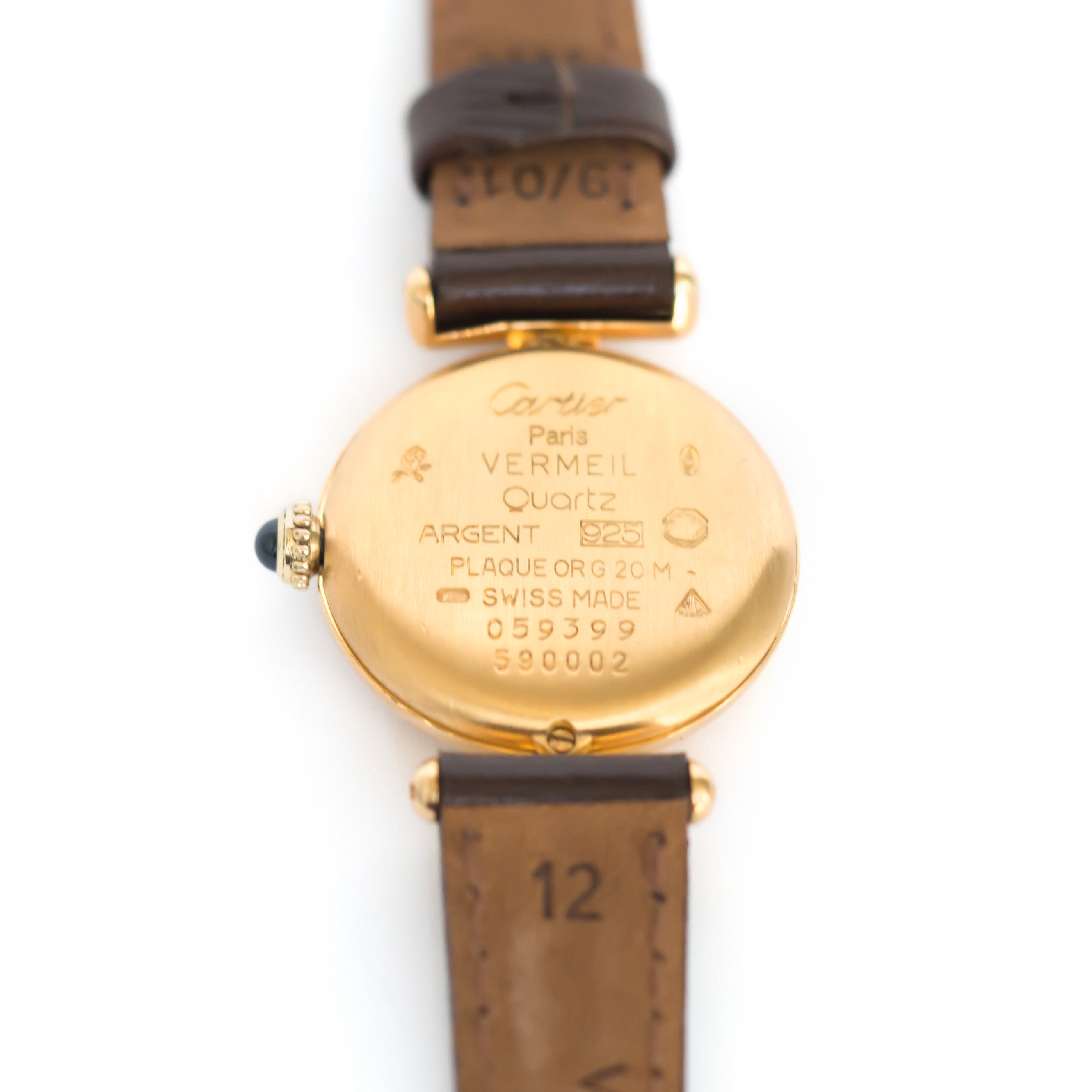 Cartier Vermeil Watch - The Verma Group