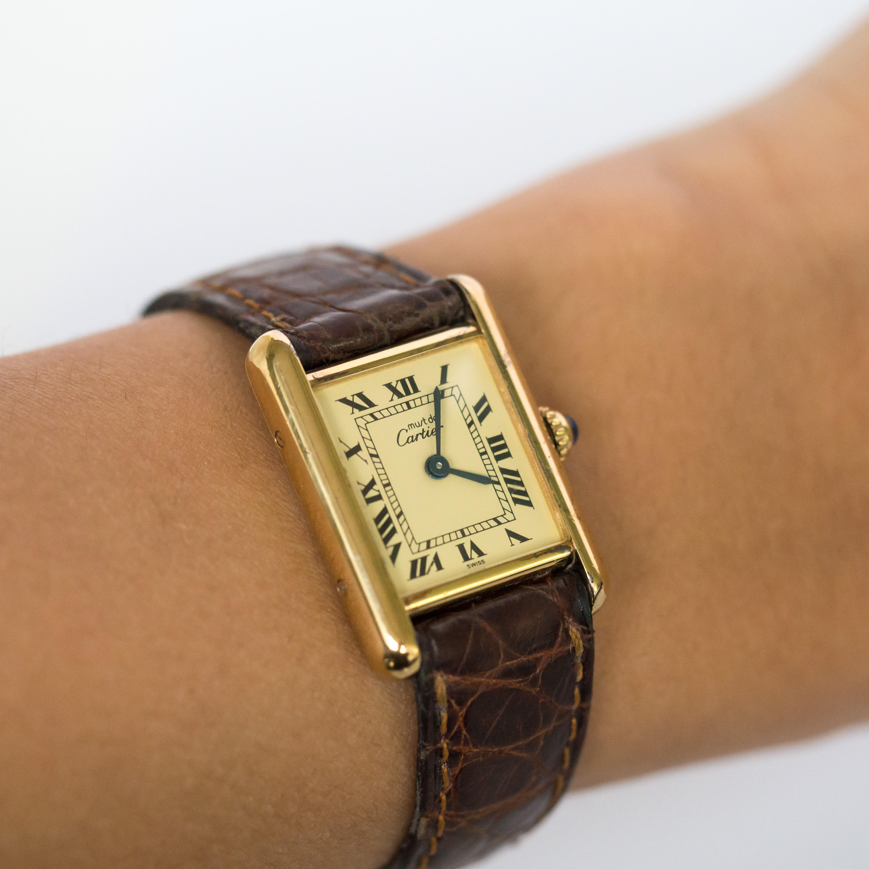 Vermeil Cartier Watch - The Verma Group