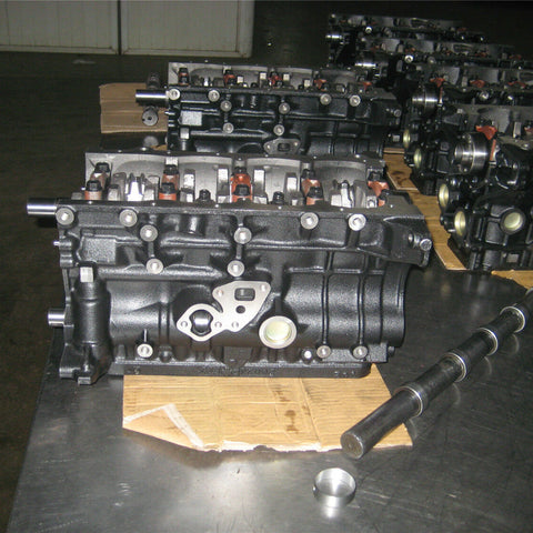 Toyota 4y 2 2 Engine Half Engine Short Block Free Shipping Quantico Cylinder Heads