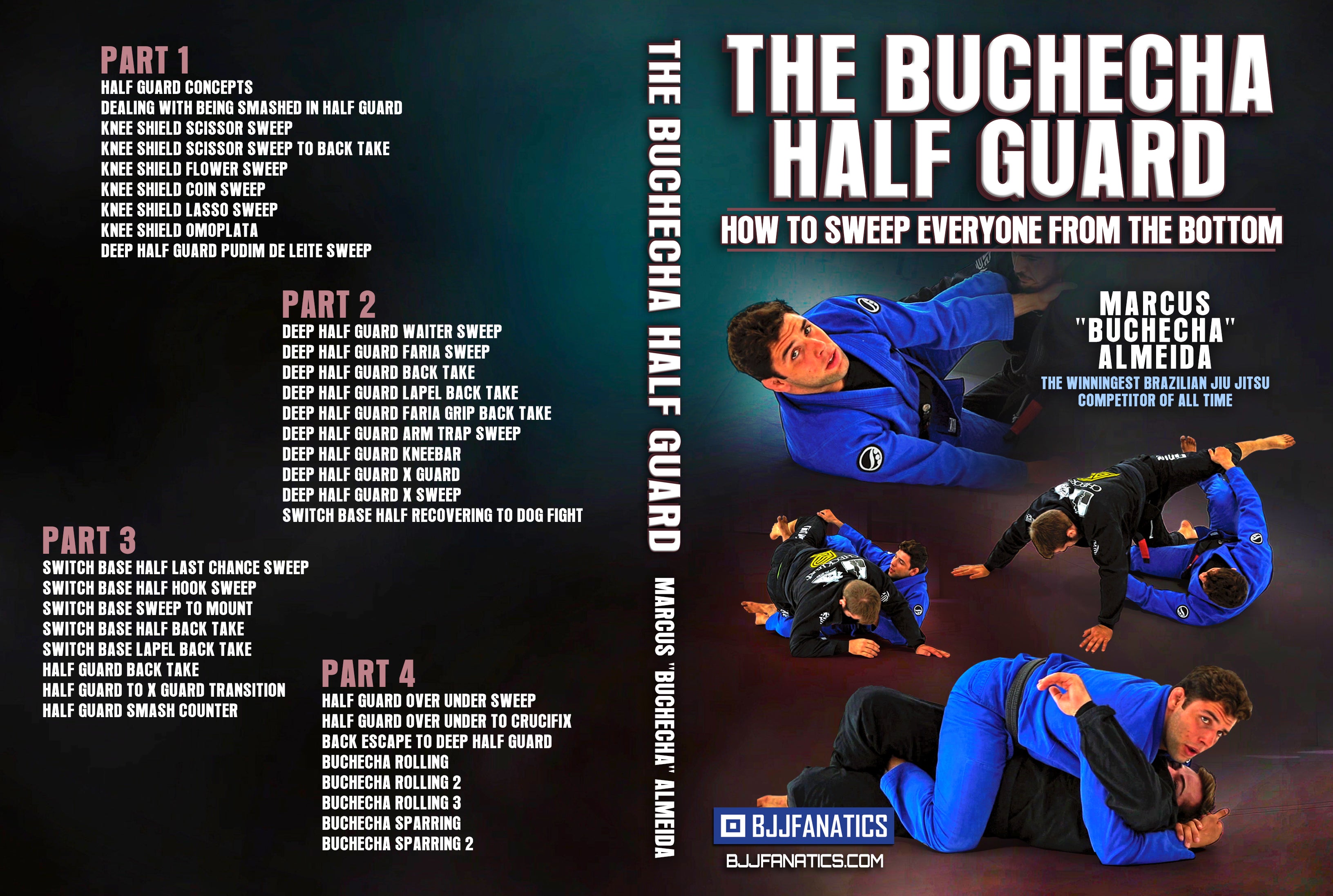 The Buchecha Half Guard by Marcus "Buchecha" Almeida