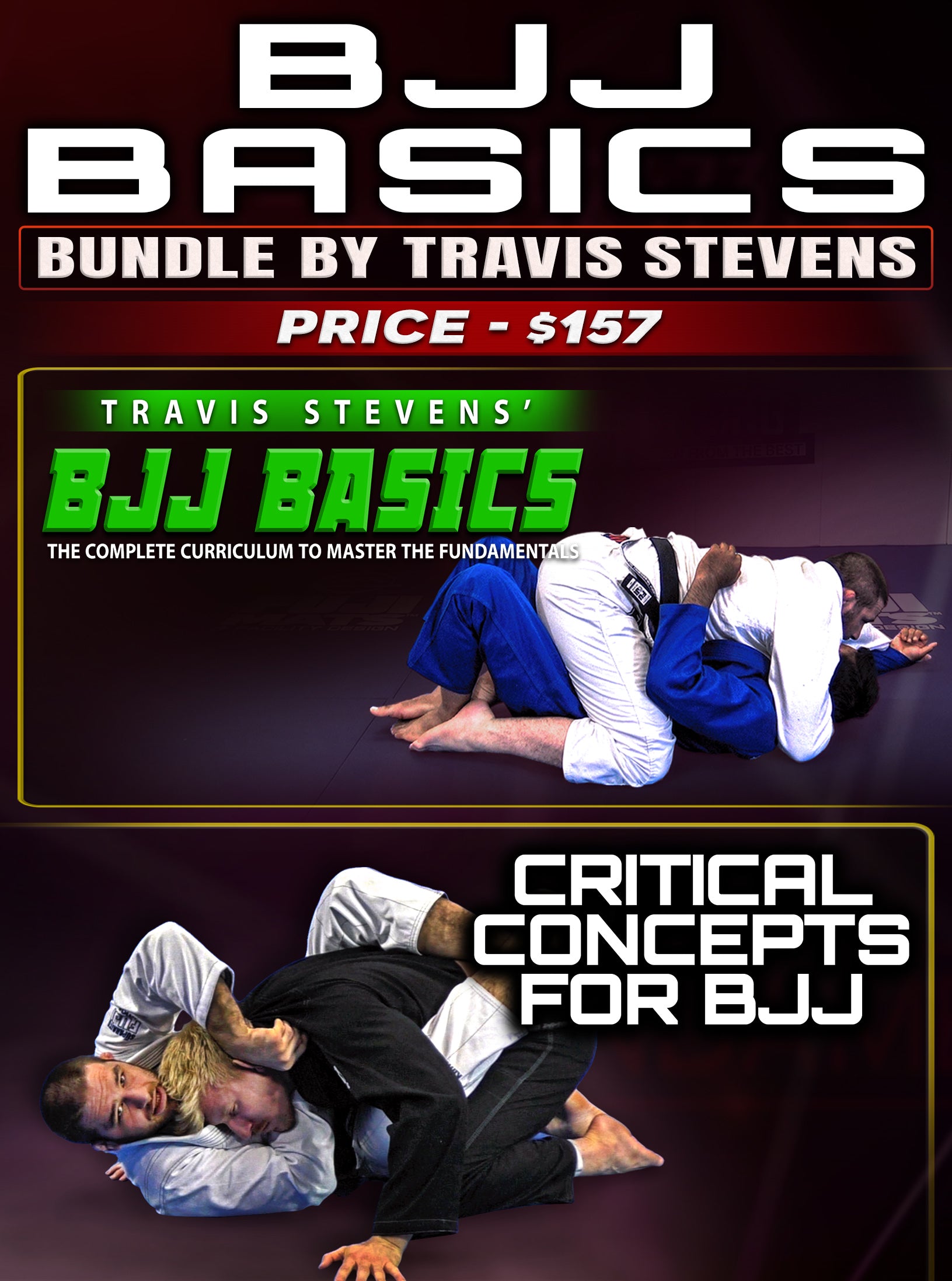 Image of BJJ Basics Bundle by Travis Stevens