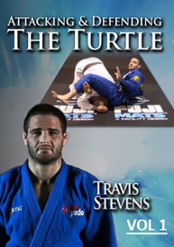 Cover of DVD for instructional BJJ video on attacking and defending the turtle