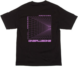 PURPLE MATRIX TEE