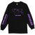 GLOBAL LONGSLEEVE TEE - PURPLE