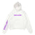 WHITE & PURPLE HOODIE